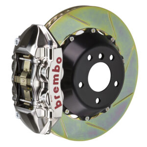 Brembo GTR Rear Brake System – Porsche Cayman 987.2 (Nickel-Plated)
