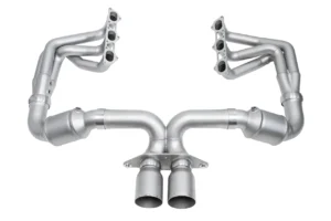 SOUL Performance 992 GT3 Race Exhaust System – 4 Inch Brushed Tips