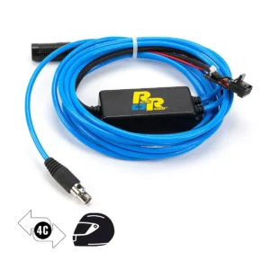 Racing Radios Mobile Radio Harness – 4 Conductor (Rear Exit)