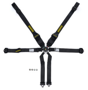 Schroth Profi II 6-Point FIA Racing Harness – Pull-Up Lap Adjusters