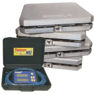 Tanner Racing 15" Deluxe Race Scales with Carrying Case | GTCO